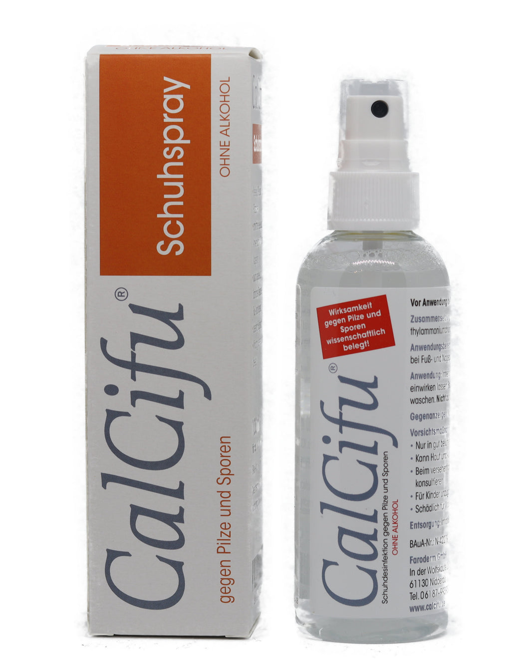 Faroderm® CalCifu Schuhdesinfektion 100 ml